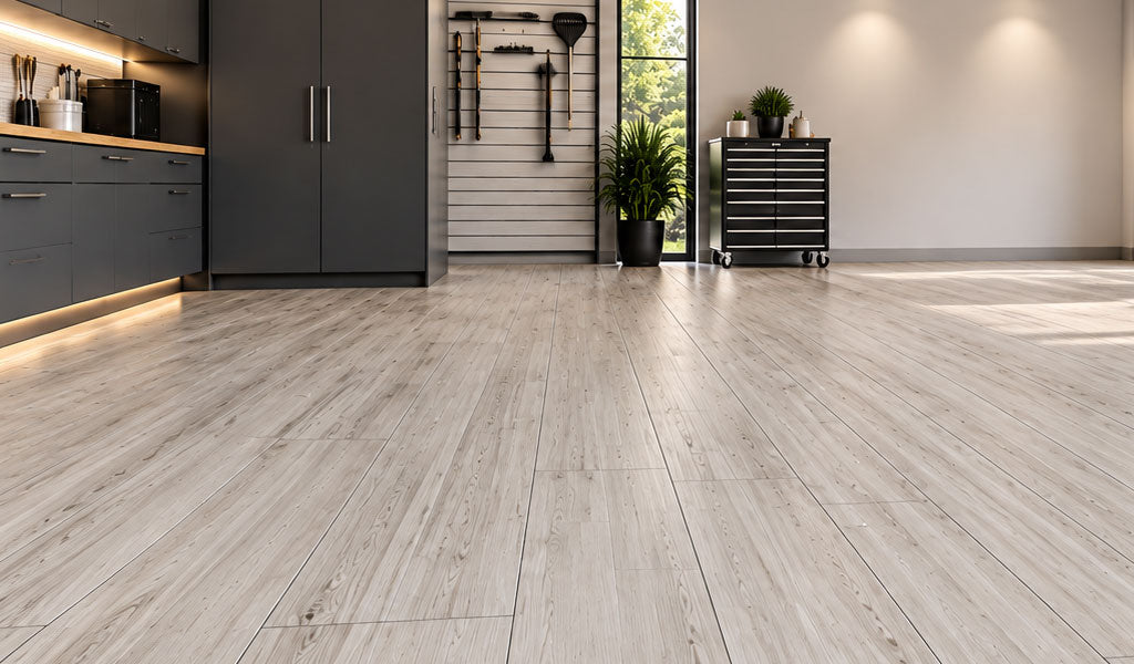 Garage Floor Ideas: Tile Designs, Patterns, and Inspiration for Your Garage