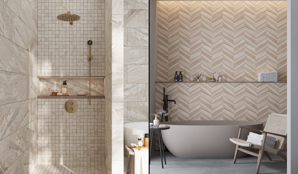 Wood Look Shower Tile Ideas That Balance Style and Durability