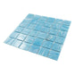Sky Blue 12x12 Glossy Uniform square Glass Mosaic Tile (10 pack, 10 sq ft/case) - Sample