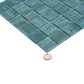 Yale Blue 12x12 Glossy Uniform Square Glass Mosaic Tile (10 pack, 10 sq ft/case) - Sample