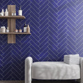 Cobalt Blue 3x12 Matte Subway Glass Tile (20 pack, 5 sq ft/case)
