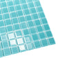 Sky Blue Polished Glass Mosaic Tile