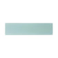 Matte finish blizzard blue 3x12 inch glass subway tile in light blue shade
