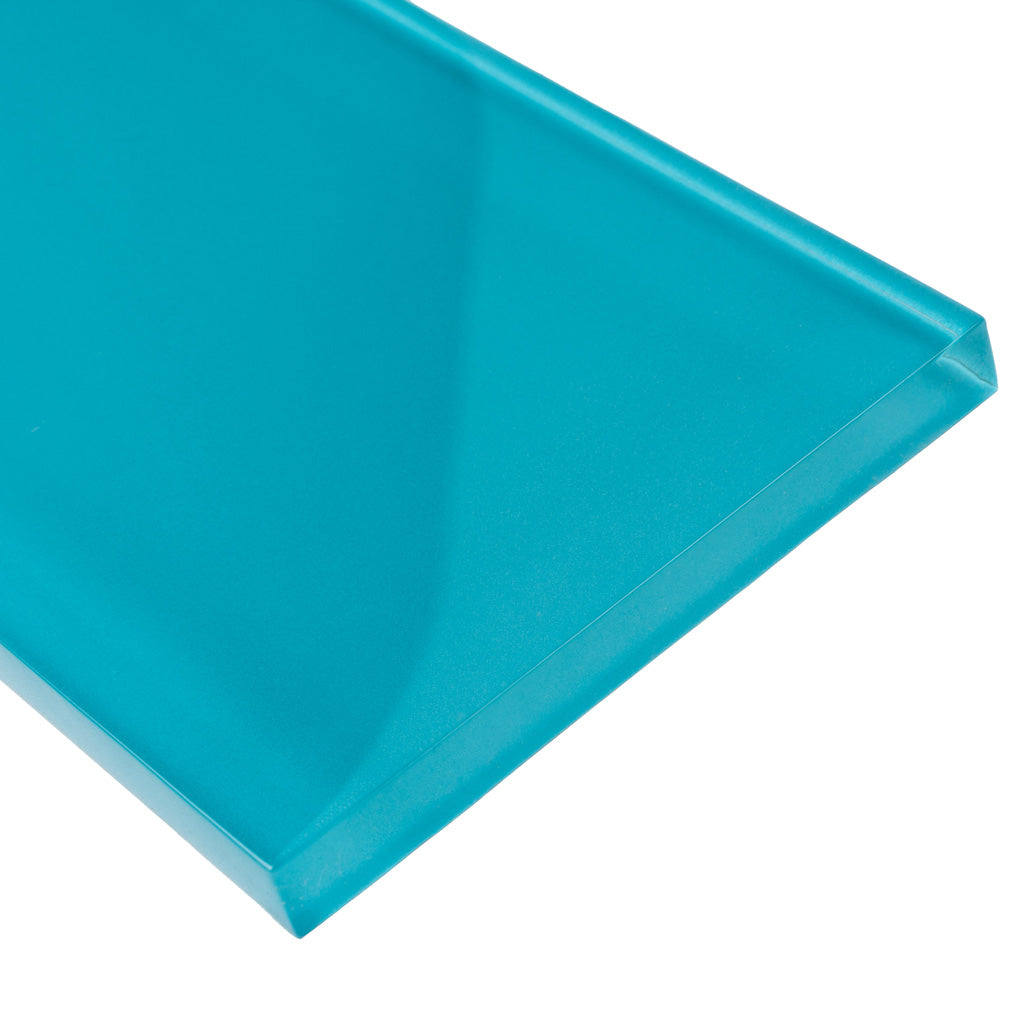 3x6 Sapphire Blue Polished Tile