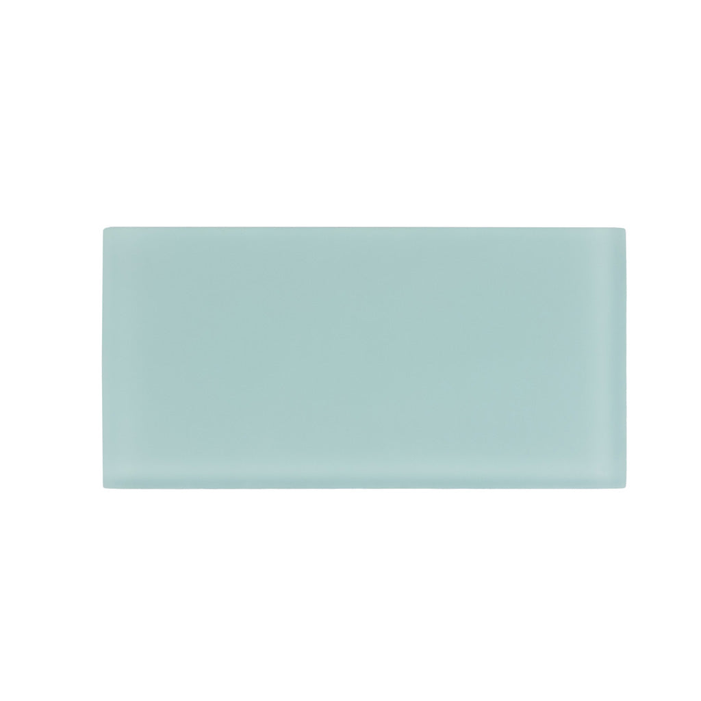 3x6 Blizzard Blue Matte Tile