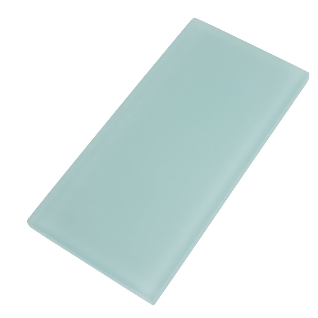 3x6 Blizzard Blue Matte Mosaic Tile