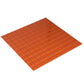 1x1 Orange Glass Mosaic Tile