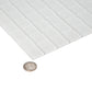 1x1 White Glass Mosaic Tiles