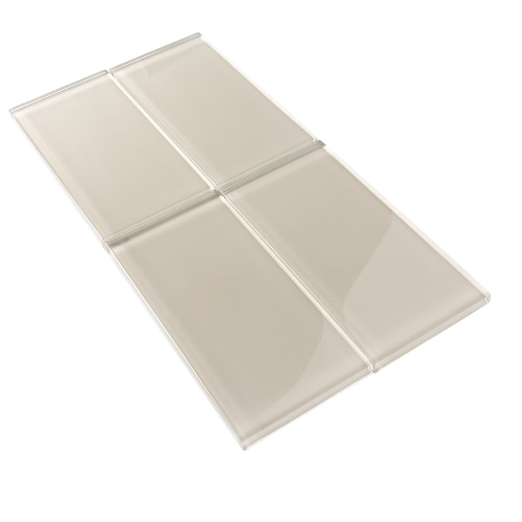 Lace White Glass Mosaic Tile