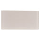 3x6 Lace White Glass Mosaic Tile