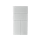 3x6 Matte Gray Glass Tile