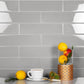 3x12 Gray Floor and Wall Tile