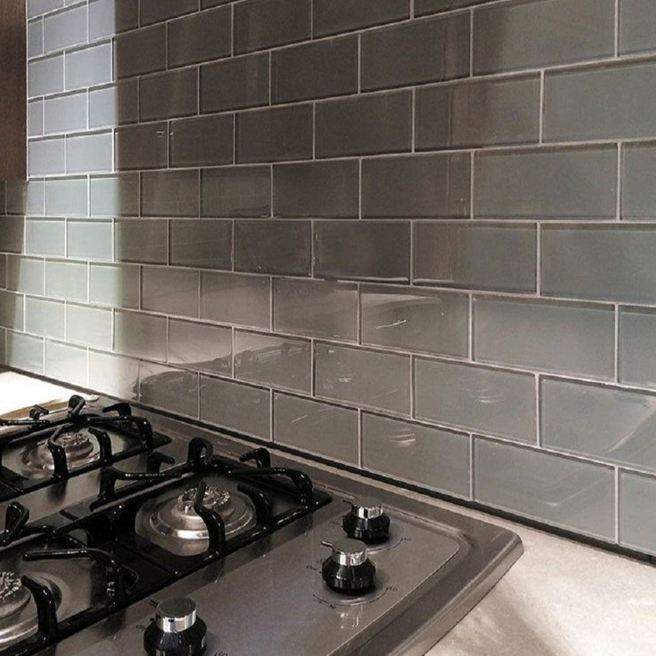 3x6 Stone Blue Mosaic Tile
