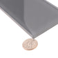 3X6 Coin Gray Polished Tile