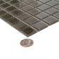 1X1 Ash Gray Polished Tile