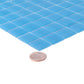 1x1 cerulean blue Polished Tile