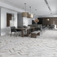 Chiffon White 18x36 Matte Field Porcelain Tile (3 pack, 13.05 sq ft/case)