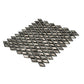 11x11 Gray Glossy Floor and Wall Tile