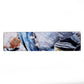 Brown and Blue Glass Tile