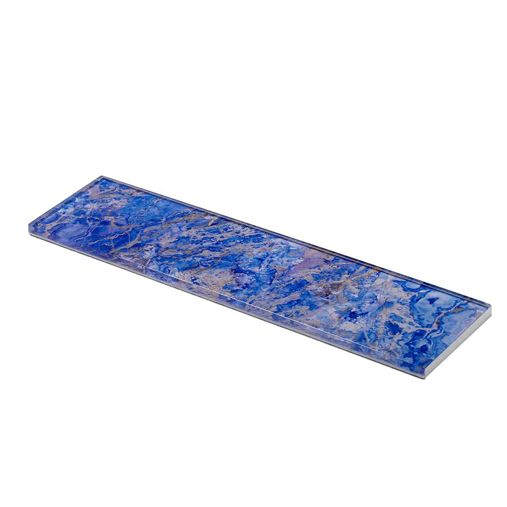 3x12 Cobalt Blue Glass Tile