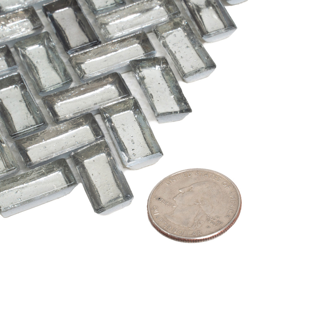 12x12 Silver Polished Tile