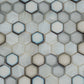 11x11 Gray and White Mosaic Tile