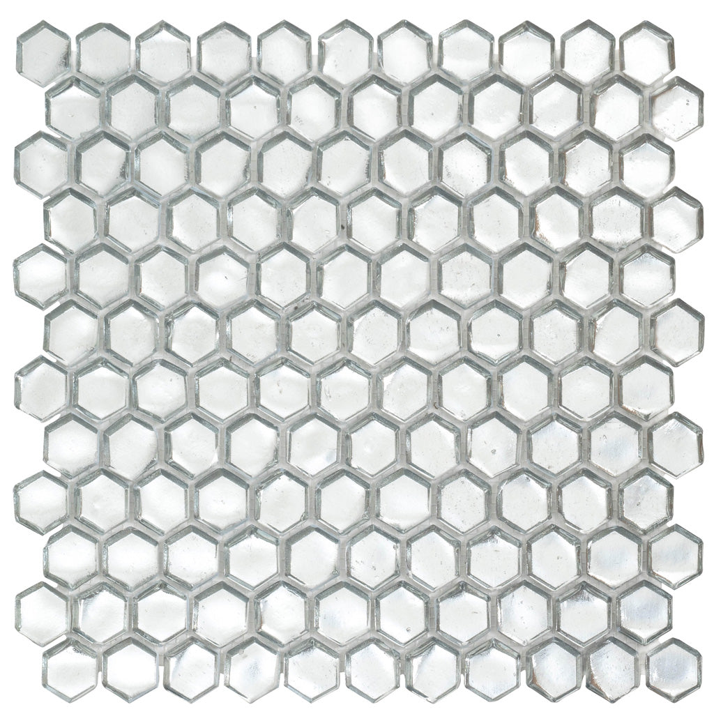 11x11 Silver Glossy Wall Tile