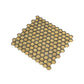 11x11 Glossy Hexagon Mosaic Tile