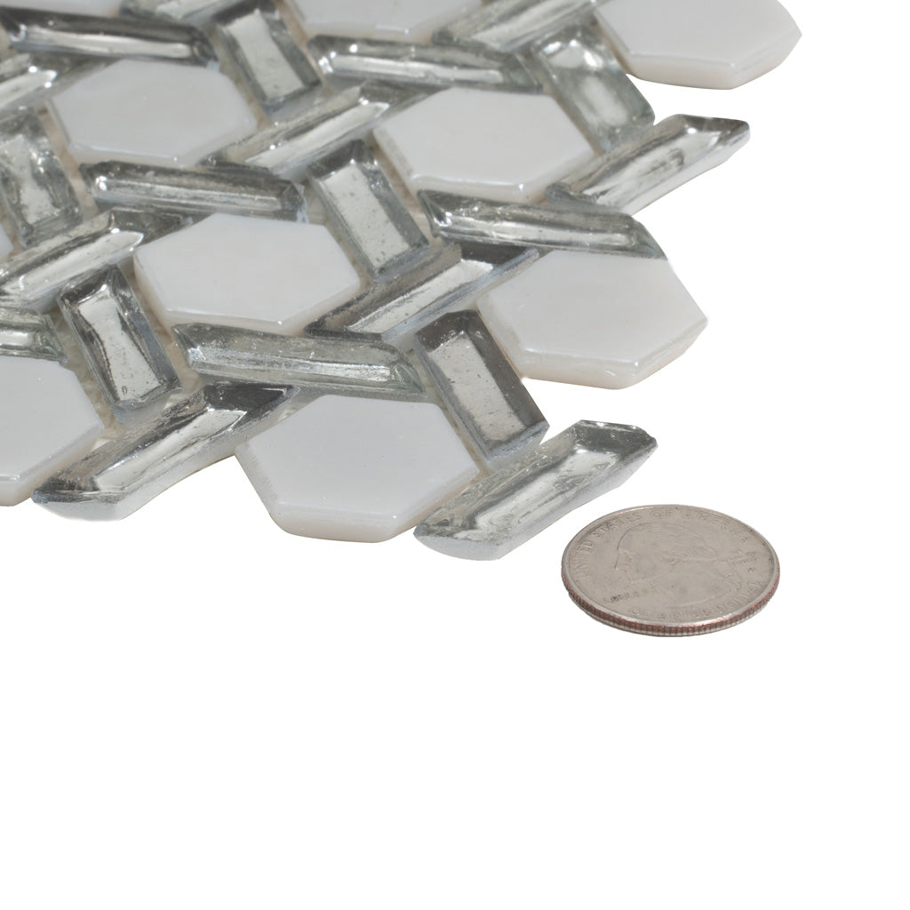 Silver Mosaic Tile