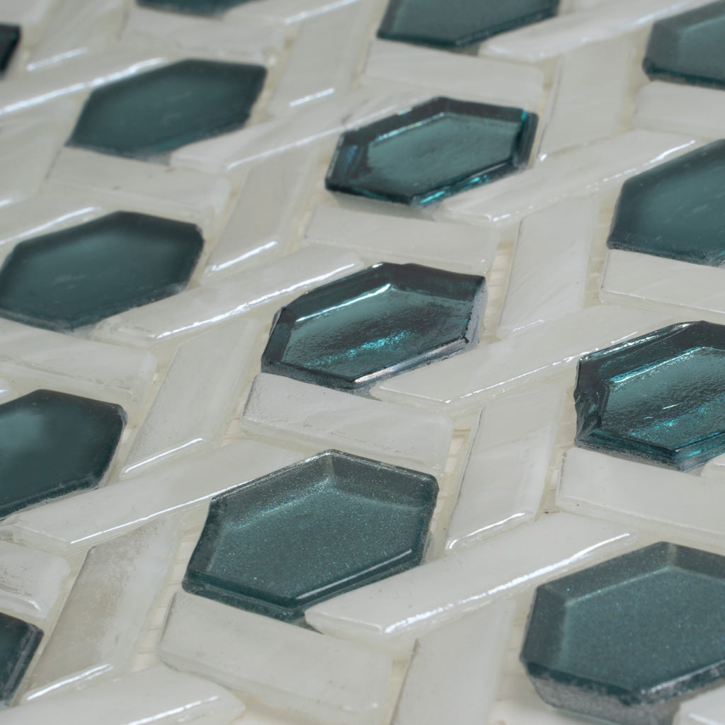 Teal Green Mosaic Tile