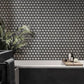 12x12 Black and White Tile