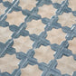 Stone Blue Beige 12x22 Matte Glossy Rectangle with Star Details Porcelain Large Format Tile (7 pack, 13.03 sq ft/case)