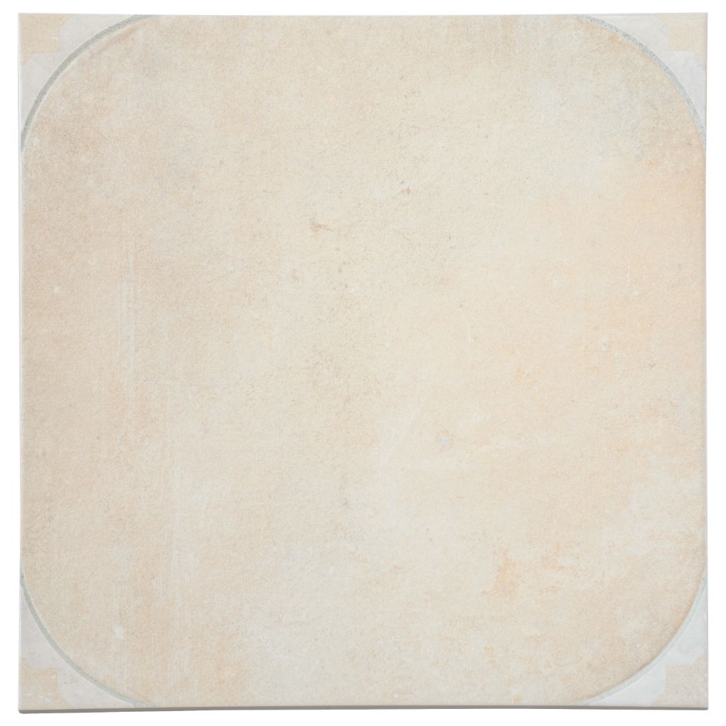 Boutique beige 18x18 Matte Square Porcelain Large Format Tile (7 pack, 14.75 sq ft/case)