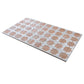 Nude Beige White 12x22 Matte Glossy Rectangle with Star Details Porcelain Large Format Tile (7 pack, 13.03 sq ft/case)