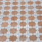 Nude Beige White 12x22 Matte Glossy Rectangle with Star Details Porcelain Large Format Tile (7 pack, 13.03 sq ft/case)