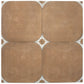 Sephia Brown 18x18 Matte Square Porcelain Large Format Tile (7 pack, 14.75 sq ft/case)