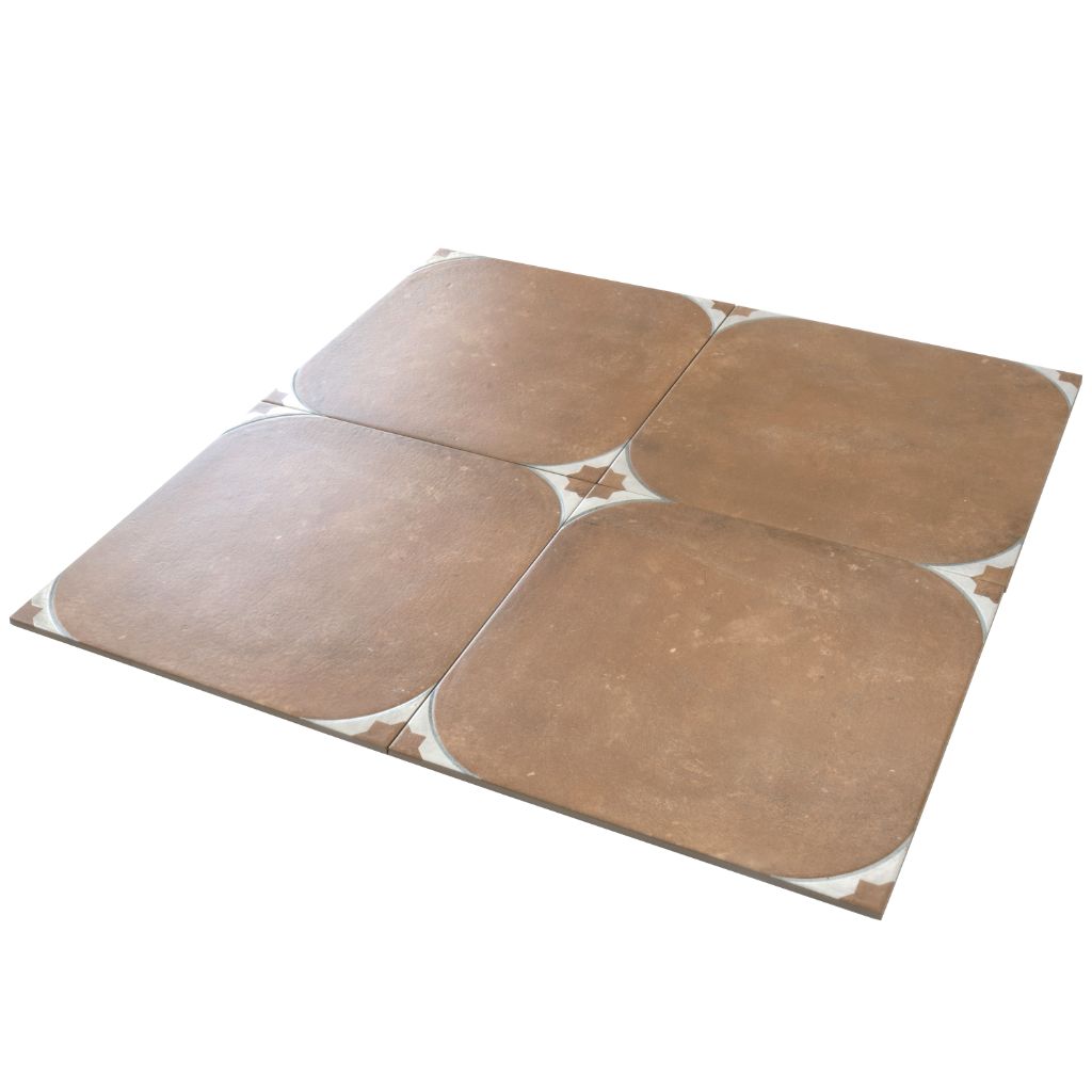 Sephia Brown 18x18 Matte Square Porcelain Large Format Tile (7 pack, 14.75 sq ft/case)