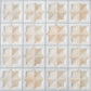 Ice White Beige 12x22 Matte Glossy Rectangle with Star Details Porcelain Large Format Tile (7 pack, 13.03 sq ft/case)