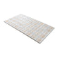 Ice White Beige 12x22 Matte Glossy Rectangle with Star Details Porcelain Large Format Tile (7 pack, 13.03 sq ft/case)
