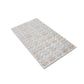 Ice White Beige 12x22 Matte Glossy Rectangle with Star Details Porcelain Large Format Tile (7 pack, 13.03 sq ft/case)