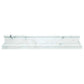 White 2x12 Polished Marble Chair Rail Step Tile Trim (10 pack, 1.667 sq ft/case) - Sample