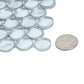 12x12 Silver Penny Round Floor Tile