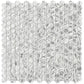 12x12 Silver Glass Wall and Floor Tile