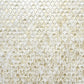 11x11 Gold and White Glossy Glass Mosaic Tile