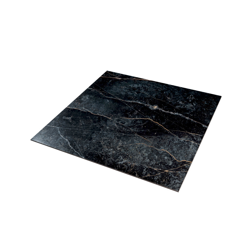 Midnight Gray with Burnt Amber 32x32 Matte Square Porcelain Large Format Tile (2 pack, 13.78 sq ft/case) - Sample