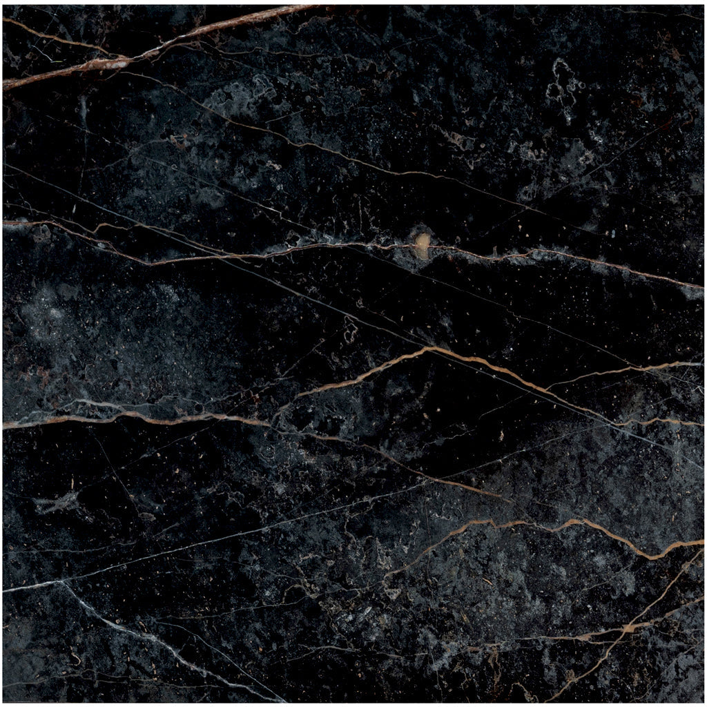Midnight Gray with Burnt Amber 32x32 Matte Square Porcelain Large Format Tile (2 pack, 13.78 sq ft/case) - Sample