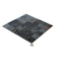 Dark Gray Blue Orange Vein 12x12 Matte Square Porcelain Mosaic Tile (11 pack, 10.76 sq ft/case)