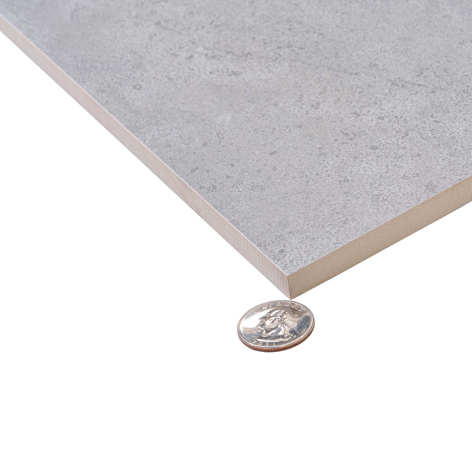 Platinum Gray 12x40 Matte Field Ceramic Tile (4 pack, 12.45 sq ft/case) - Sample