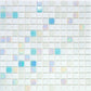 Cotton White 12x12 Glossy Glass Uniform Square Mosaic Tile (20 pack, 20 sq ft/case)