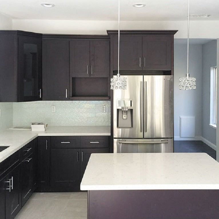 Pearl White 3x12 Textured Glossy Subway Glass Tile (20 pack, 5 sq ft/case) - Sample